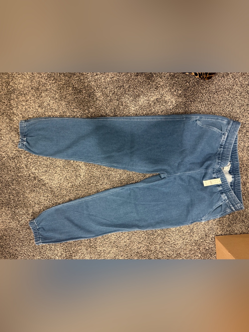 Women’s Jcrew Blue Elastic-Waist Jogger Jeans